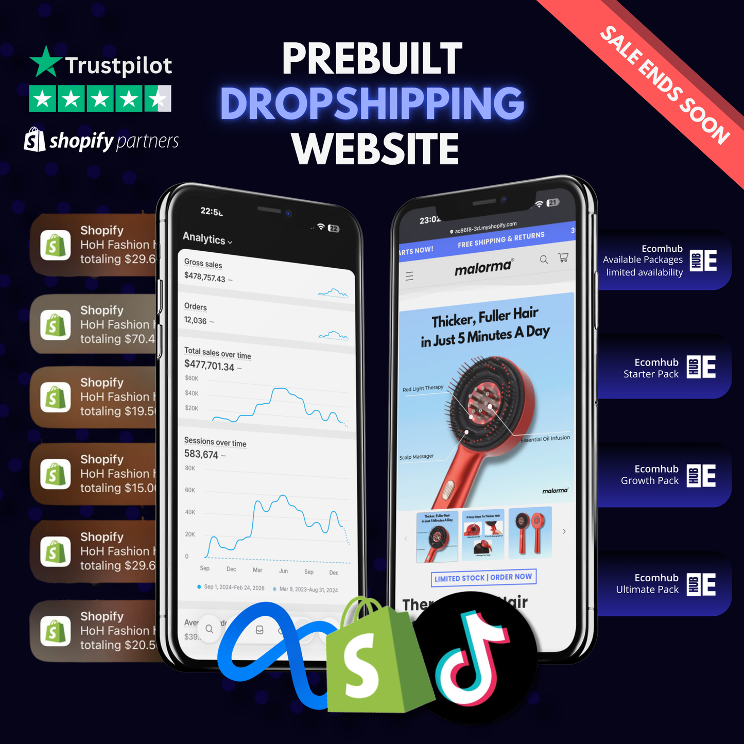 Prebuilt Dropshipping Website®